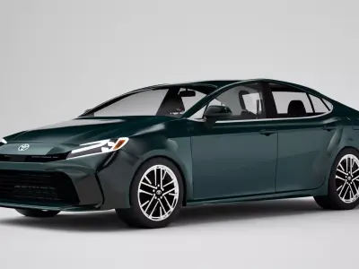 Toyota Camry Hybrid 2025 3D model