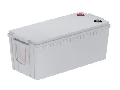 Solar Energy Stogare Battery 3D model