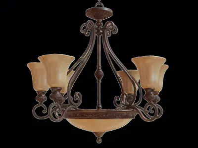 Kathy Ireland Chandelier I Free 3D model