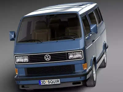 Volkswagen T3 Limited Last Edition 2002 3D model
