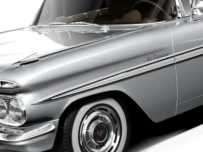 Chevrolet El Camino 1959 3D model