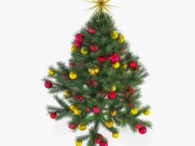 Christmas Tree 150cm v 2 3D model
