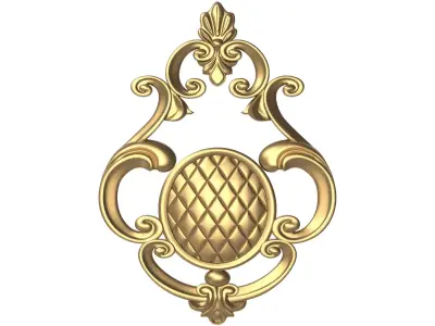  decorative pattern ready for 3D printing 3D model 392