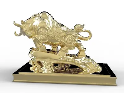 Buffalo animals Free 3D print model