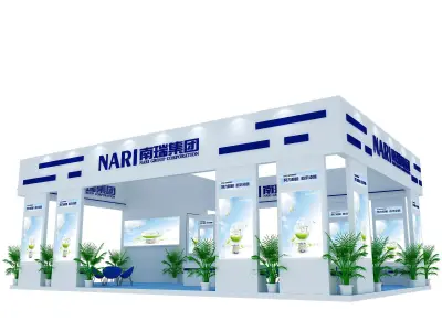 Exhibition - Area -10X15-3DMAX2009-05 3D model