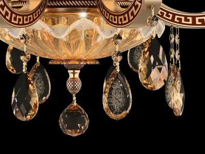 MD 89363-8-2 Osgona Chandelier 3D model