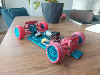 RC Rwd Drift Car 3D print model