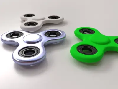 Fidget Spinner 3D model