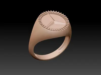 Benz ring 3D print model