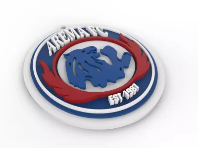 Arema key chain Free 3D model