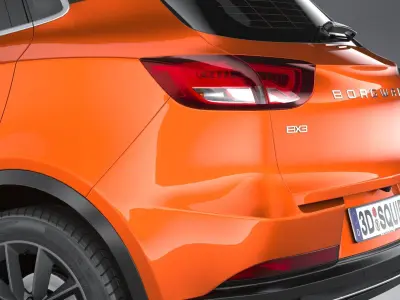 Borgward BX3 2020 3D model