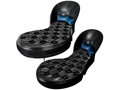 Living room furniture collection   3D model