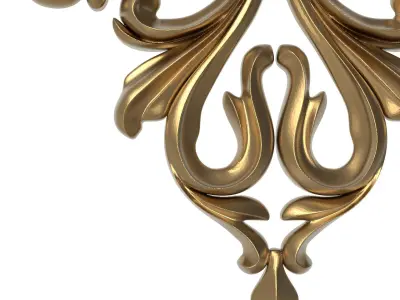  decorative pattern ready for 3D printing 3D model 37