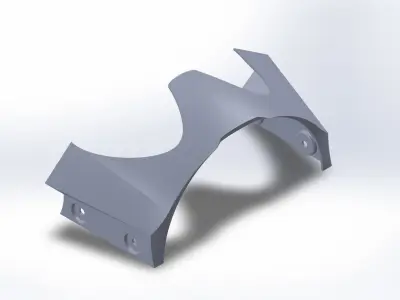 Suzuki GSF 650 Trim 3D Model 3D print model