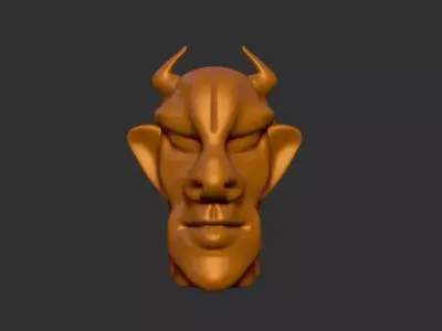 Bullman Face Free 3D print model