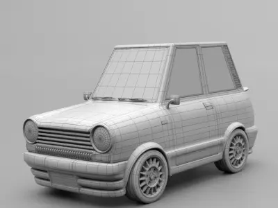 Toon Rally Racer 3D model