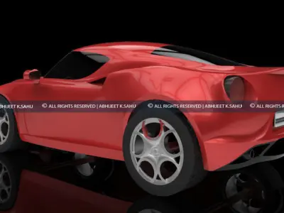 Alfa Romeo 4C 3D model