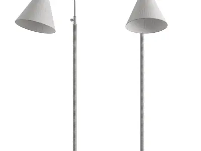 Curves No1 Floor Lamp by Hudson Valley 3D model