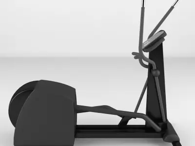 Elliptical Training Machine 3D model