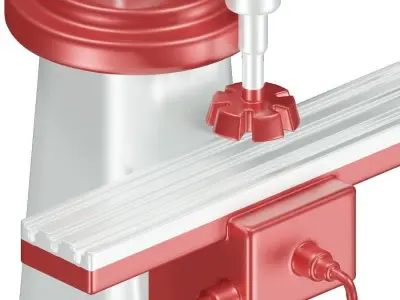 Engineering Milling Toy 3D model