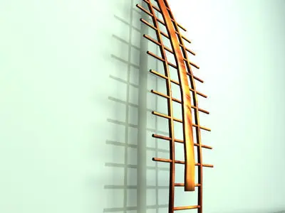 orthopaedic wall bars 3D model