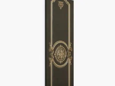 Classic decorative panel for cnc 3D model