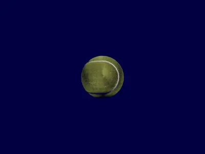 Tennis ball 3D model