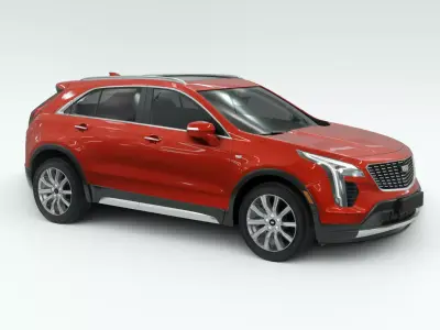 2020 Cadillac XT4 3D model