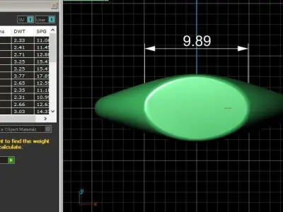 Signet Ring Oval 3D print model