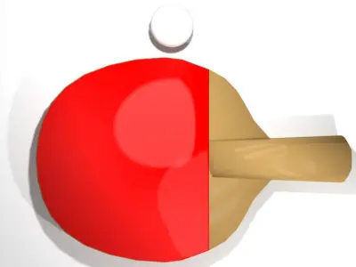 Sport Equipment - Ping-Pong 3D model
