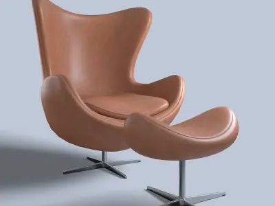 Egg Chair 3D model