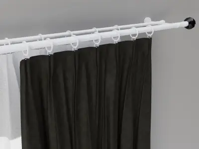 Curtains 01 collection 6 3D model