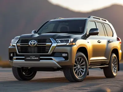 Toyota 2024 Land Cruiser 250 3D Model Low-poly 3D model