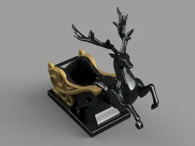 luxury - planter - vase - urn - candy dish - candle holder 3D print model