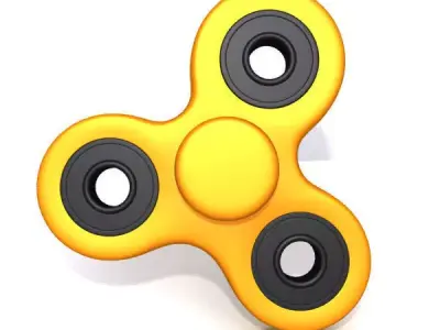 Fidget spinner 3D model