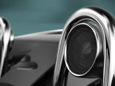 Pagani Zonda F RIGGED 3D model