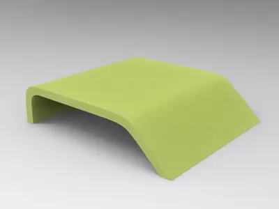 Nihi Coffee Table Low-poly 3D model