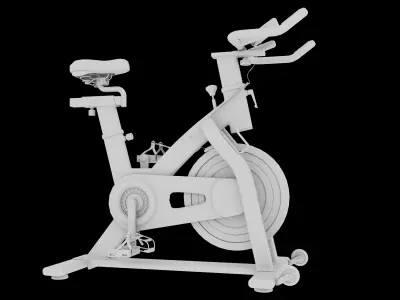 Exercise Bike 3D model
