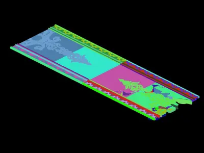 Game Underground Palace - Exit Floor 02 3D model