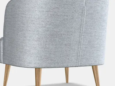 FULLOSA Armchair Low-poly 3D model