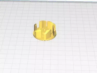 water pump propeller for rabasa engines 3D print model