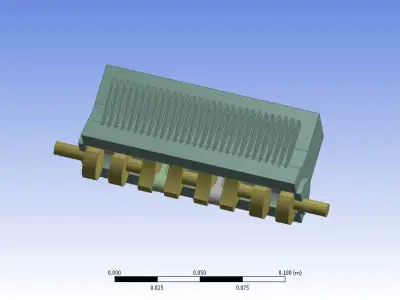 Four wheeler engine body 3d cad model for engineers 3D model