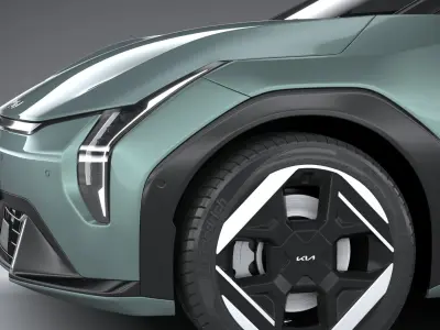 Kia EV4 2026 3D model
