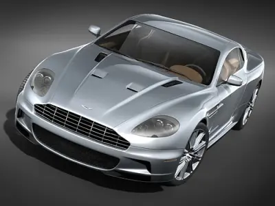 Aston Martin DBS 2009 3D model