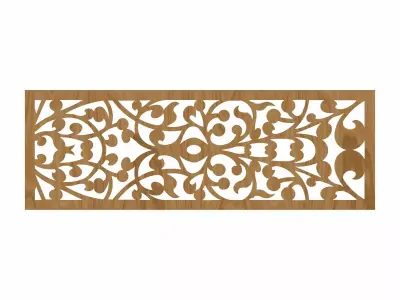 Decorative panel STL 3D model 18