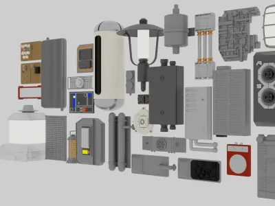 Star Wars Panels Pack 07 3D model