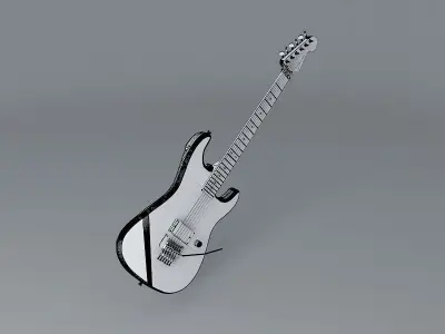 Charvel Karloff model guitar Free 3D model