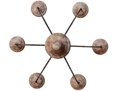 Home Accents Chandelier 3D model