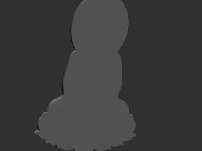 Kwanyin Bodhisattva 4 3D print model