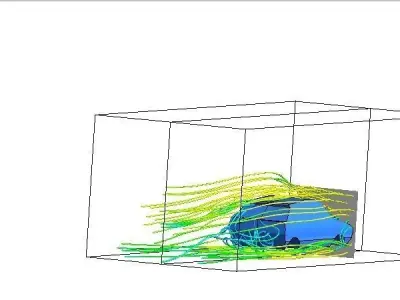 Golf GTI designing and simulating Free 3D model